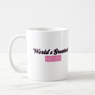World's Greatest Mum (Pink) Coffee Mug