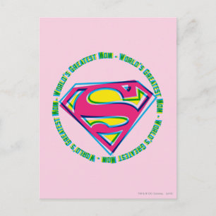 World's Greatest Mum Postcard