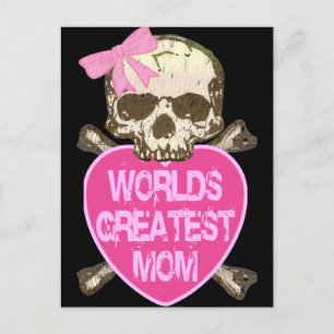 World's Greatest Mum Postcard