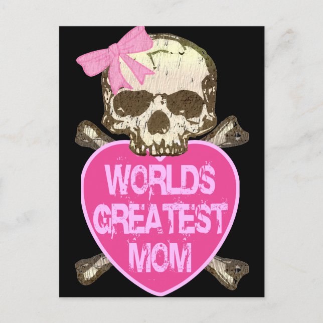 World's Greatest Mum Postcard (Front)