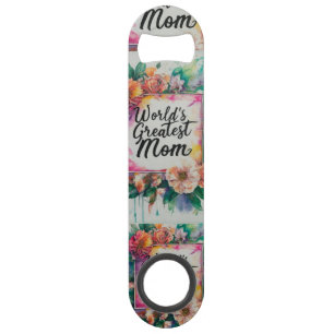 World's Greatest Mum - Speed Bottle Opener Keychai