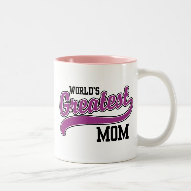 World's Greatest Mum Two-Tone Coffee Mug (Right)