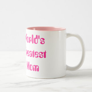 World's Greatest Mum Two-Tone Coffee Mug