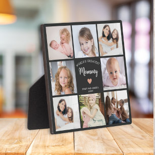 World's Greatest Mummy Photo Collage Modern Plaque