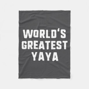 World's Greatest Nana Funny Family Long Sleeve Fleece Blanket