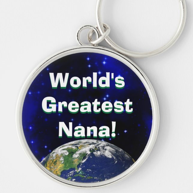 World's Greatest Nana! Keychain (Front)