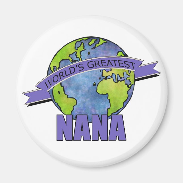World's Greatest Nana Magnet (Front)