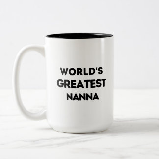 World's Greatest Nanna Mug