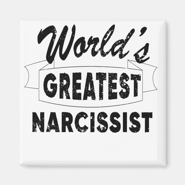 Worlds Greatest Narcissist Magnet (Front)