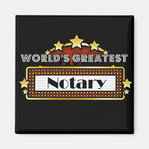 World's Greatest Notary Magnet