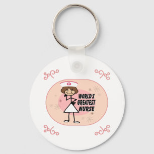 World's Greatest Nurse Key Ring