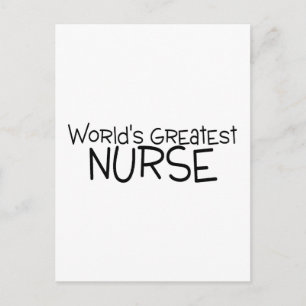 Worlds Greatest Nurse Postcard