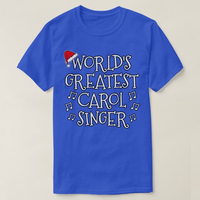 Worlds Greatest ol Singer Church Christmas 2022 T-Shirt (Design Front)