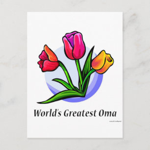 World's Greatest Oma Postcard