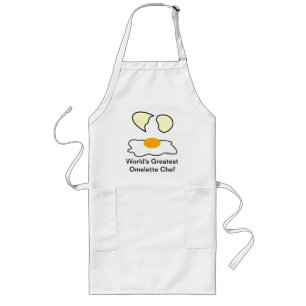 World's Greatest Omelette Chef Long Apron