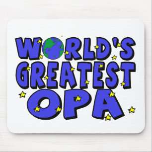 World's Greatest Opa Mouse Pad
