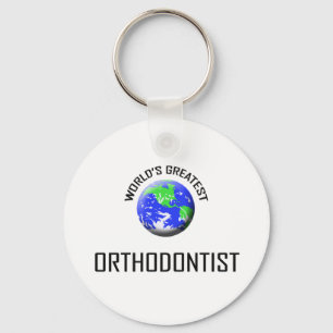 World's Greatest Orthodontist Key Ring