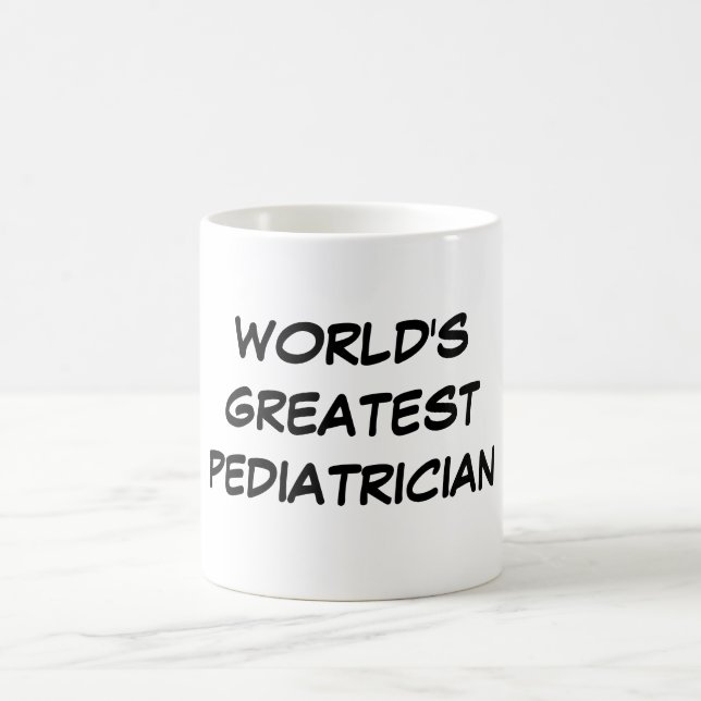 "World's Greatest Paediatrician" Mug (Center)