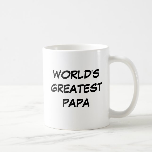 "World's Greatest Papa" Mug (Right)