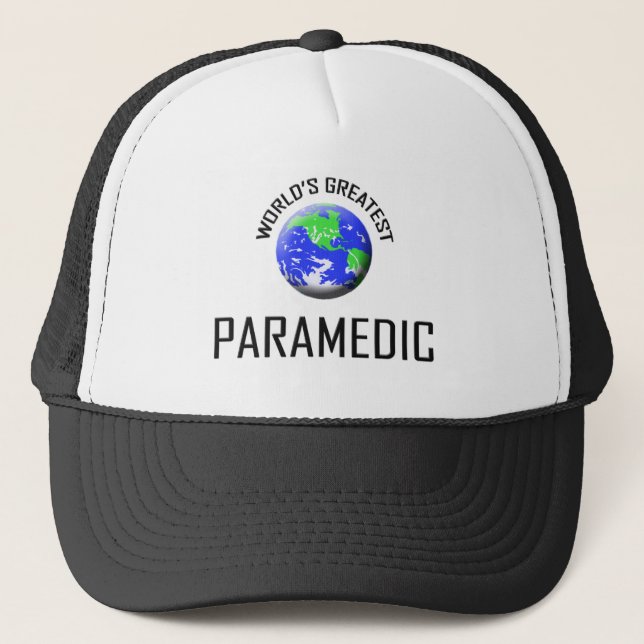 World's Greatest Paramedic Trucker Hat (Front)