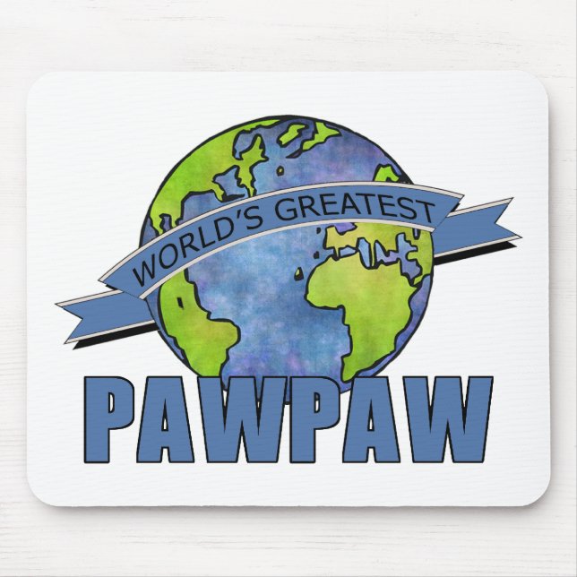 World's Greatest PawPaw Mouse Pad (Front)