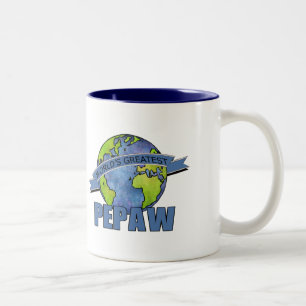 World's Greatest Pepaw Two-Tone Coffee Mug