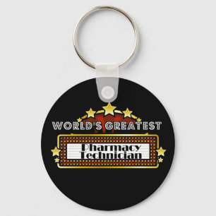 World's Greatest Pharmacy Technician Key Ring