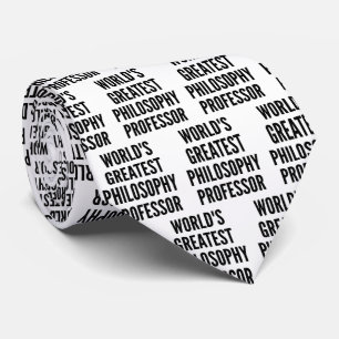 Worlds Greatest Philosophy Professor Tie