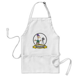 WORLDS GREATEST PHOTOGRAPHER II MEN CARTOON STANDARD APRON