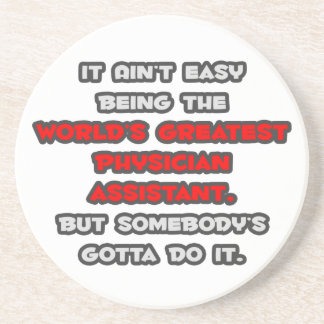World's Greatest Physician Assistant Joke Coaster