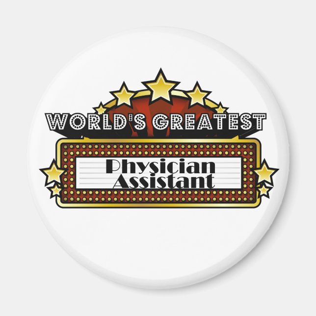 World's Greatest Physician Assistant Magnet (Front)