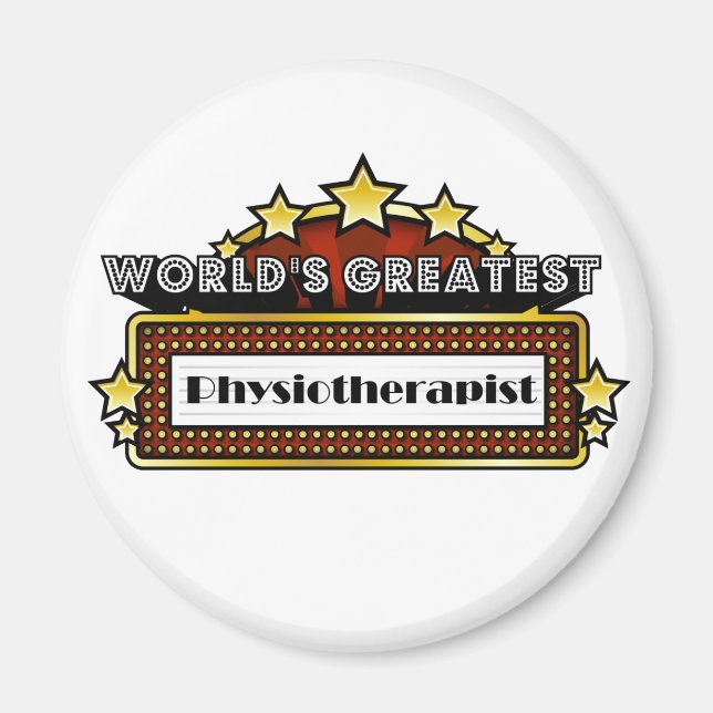 World's Greatest Physiotherapist Magnet (Front)