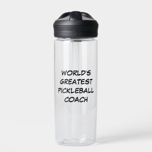 World's Greatest Pickleball Coach  Water Bottle