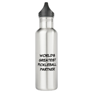 World's Greatest Pickleball Partner  710 Ml Water Bottle