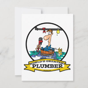 WORLDS GREATEST PLUMBER IV MEN CARTOON
