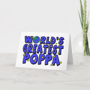 World's Greatest Poppa Card