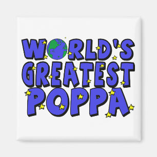 World's Greatest Poppa Magnet