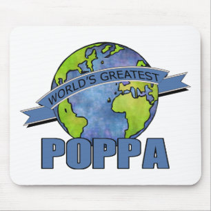 World's Greatest Poppa Mouse Pad