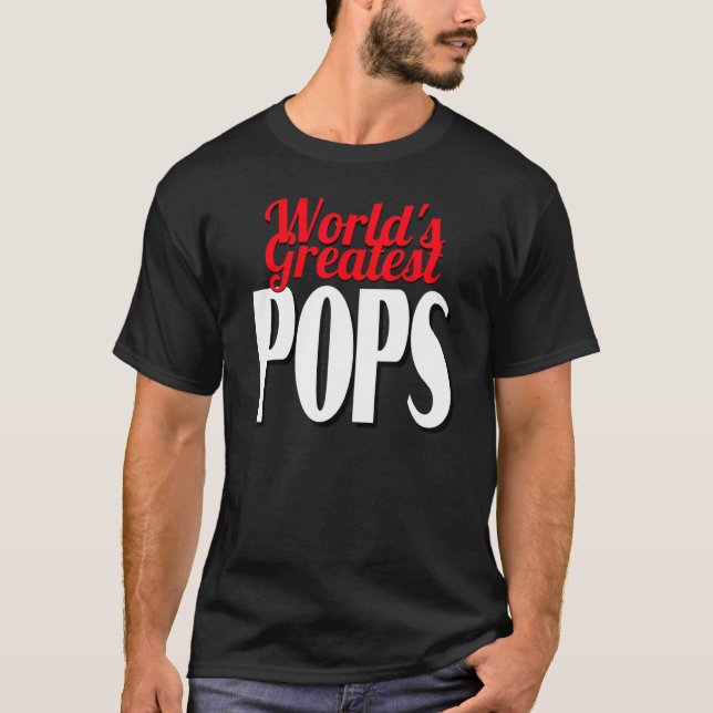 World's Greatest Pops T-Shirt (Front)