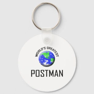 World's Greatest Postman Key Ring