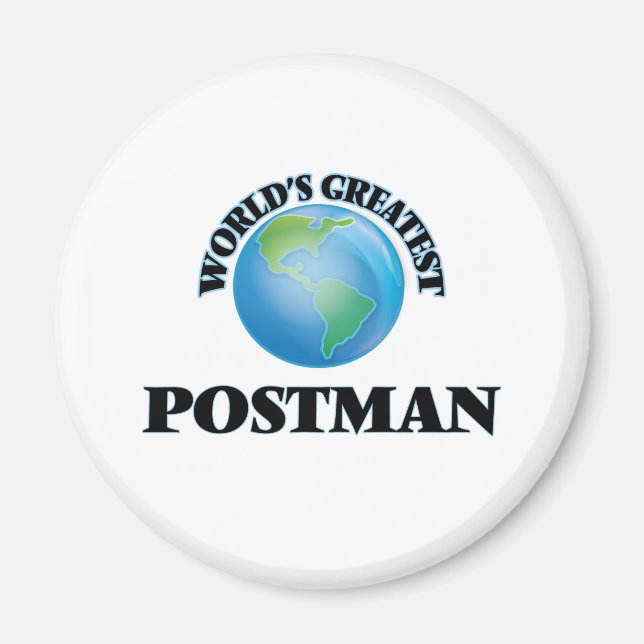 World's Greatest Postman Magnet (Front)