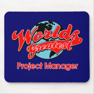 World's Greatest Project Manager Mouse Pad