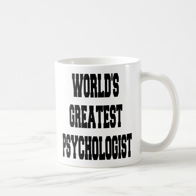 Worlds Greatest Psychologist Coffee Mug (Right)