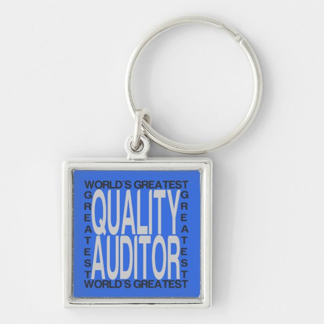 Worlds Greatest Quality Auditor Key Ring (Front)