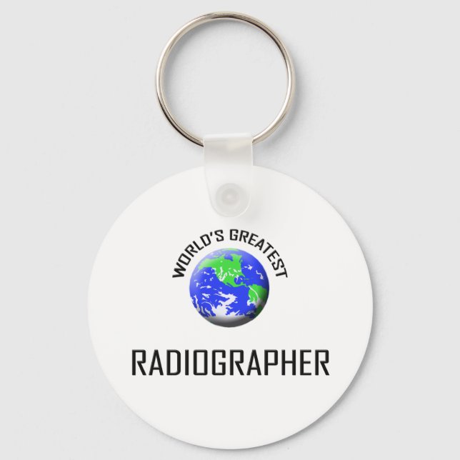 World's Greatest Radiographer Key Ring (Front)