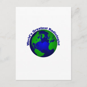 World's Greatest Radiologist Postcard