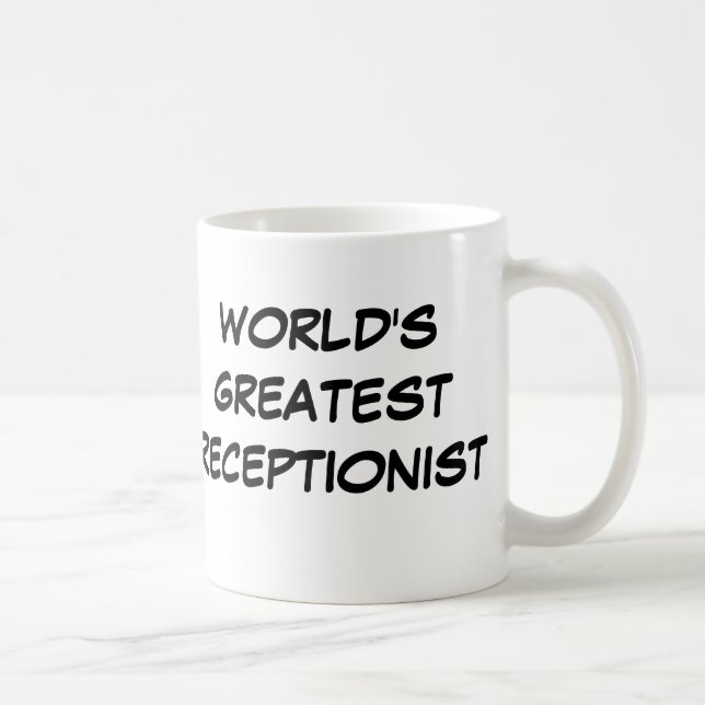 "World's Greatest Receptionist" Mug (Right)
