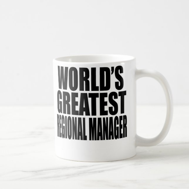 World's Greatest Regional Manager Coffee Mug (Right)