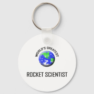 World's Greatest Rocket Scientist Key Ring
