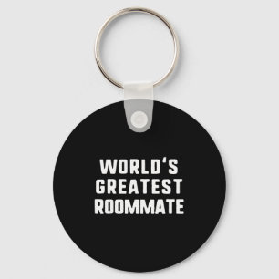 World's Greatest Roommate Gift Christmas Key Ring